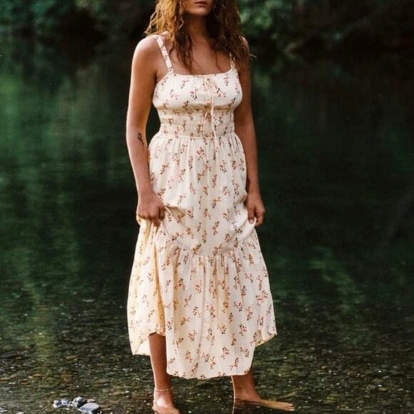 Christy Dawn Zuri Dress In Chamomile Large - Picture 1 of 7